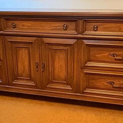 Vintage White Furniture Co Long Dresser