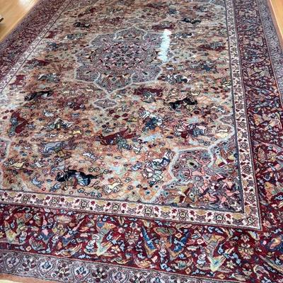 Karastan Persian Hunting Rug 8’8x12’