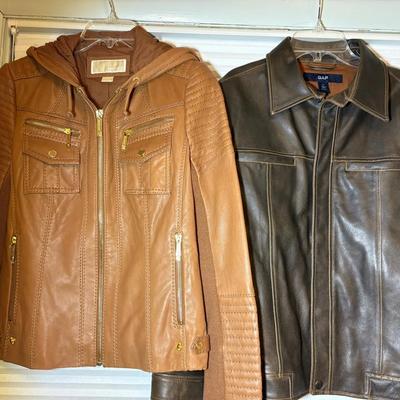 Micheal Kors & Gap Ladies Leather Jackets