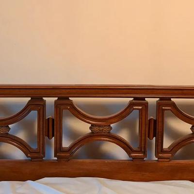 Vintage White Furniture Co Bedframe - Queen Size 