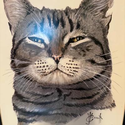 Collection Of Cat Art-Prints, Decor