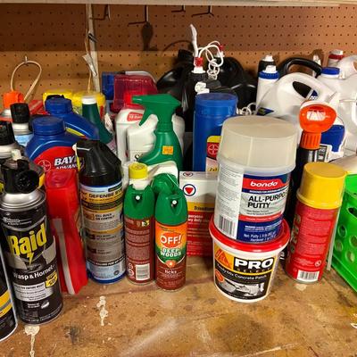 Assortment Of Weed Killers & Pesticides