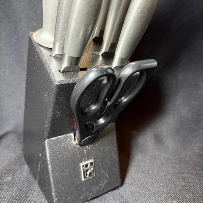 J.A.Henckels Knife Set With Block