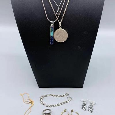 Mixed Sterling Silver Jewelry Lot B