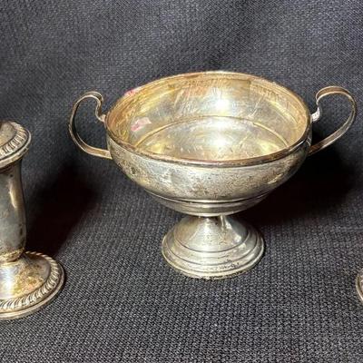 Sterling Silver Weighted 3pc