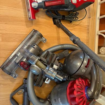 Dyson Vacuum & Dirt Devil Hand Vac