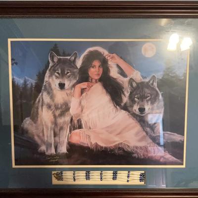 Blue Moon Print signed by Maija 