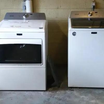 Maytag Top-Load Washer and Electric Dryer 