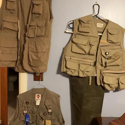 Fishing Vest and Waders 