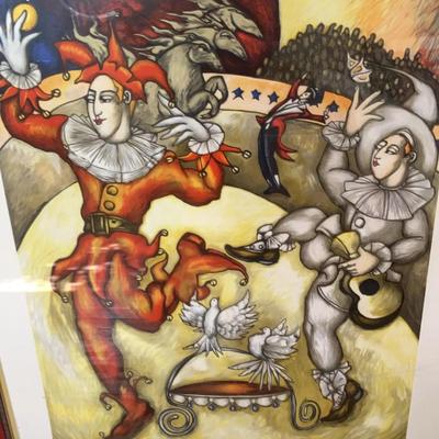 Le Grand Joker Signed By Artist Ernesto