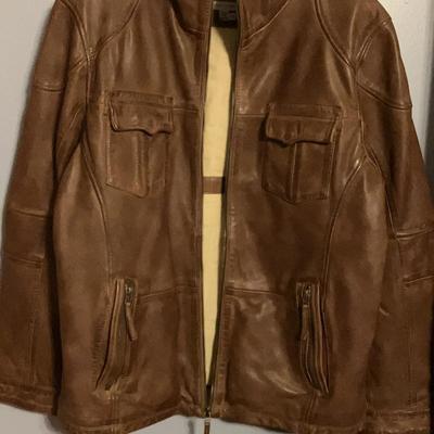 Carbon2Cobalt Genuine Lamb Leather Jacket 