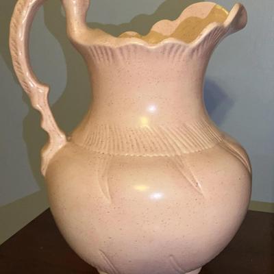 Vintage French Style Ceramic Pitcher 