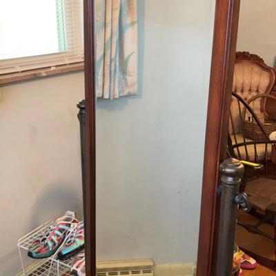 Standing Full Length Mirror Ornate 