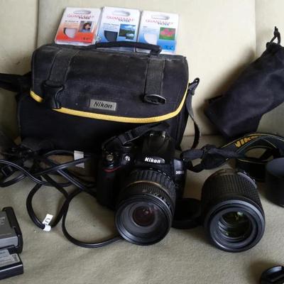 Nikon D5000 Camera, Lens, & Accessories