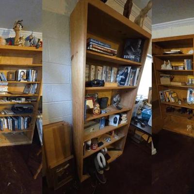 Five Wooden Bookshelves
