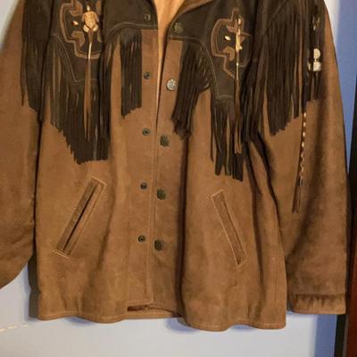 Luc Desrosiers Leather Turtle Coat