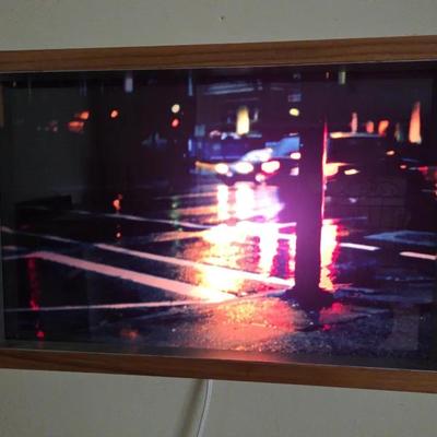 Lightbox Wall Art w/ Three Inserts