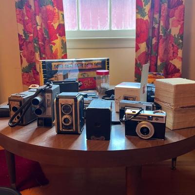 Tons of cameras, this is just a small sampling.