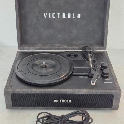 Victrola "Brooklyn" 3-in-1 Bluetooth Suitcase Record Player with 3-Speed Turntable