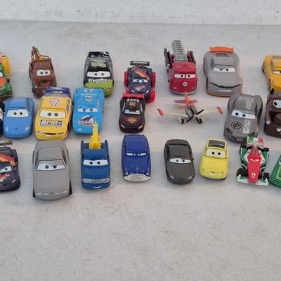 Large Lot of Disney Vehicles