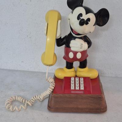 Vintage 1976 "The Mickey Mouse Phone" from American Telecommunications Corp.