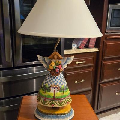 Sale Photo Thumbnail #30: Jim Shore Lamp