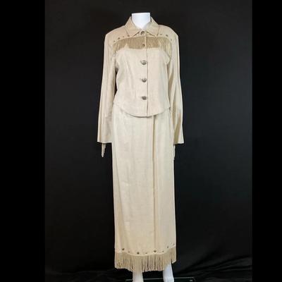 Vintage New Frontier Western Shirt & Skirt