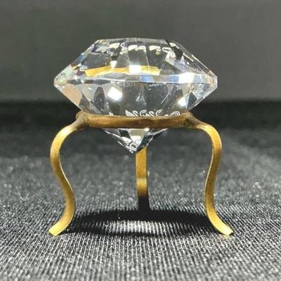 Swarovski SCS Clear Crystal On A Stand