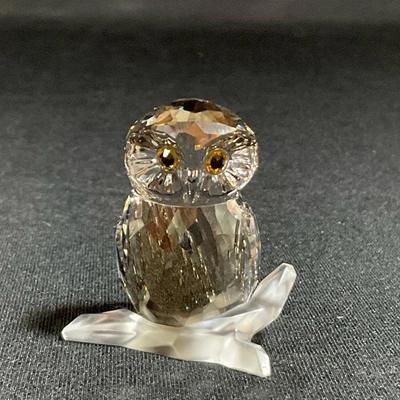 Swarovski Crystal, Owl Medium 