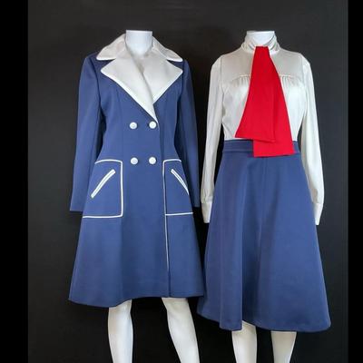 Vintage 1960’s Lilli Ann Knit Jacket & Dress