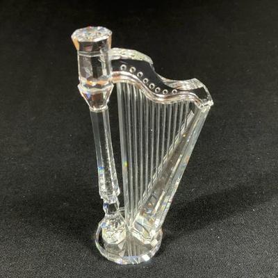 Swarovski Crystal Harp - Retired 