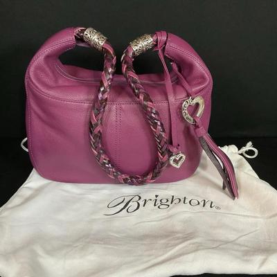 Brighton Barbados Zip Top Hobo Shoulder Bag