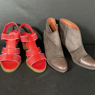 Hispanitas Booties & Red Dress Sandle 