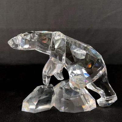 Swarovski Crystal, Nanuc Polar Bear - Retired