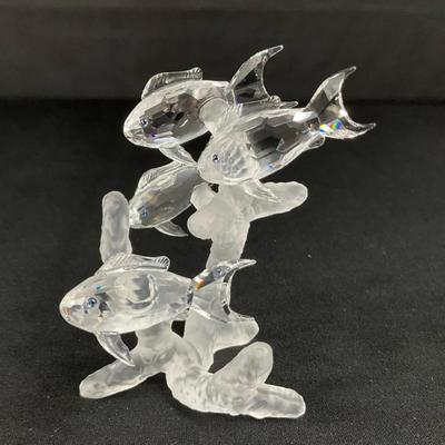 Swarovski Crystal, School Of Fish - Retired 