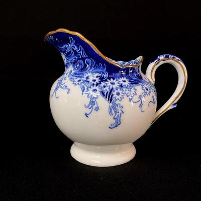 Royal Doulton Blue & White Creamer