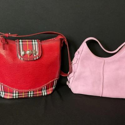 Vintage Red MC & Pink Hype Purse