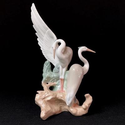 Nao By Lladró “Resting Herons”
