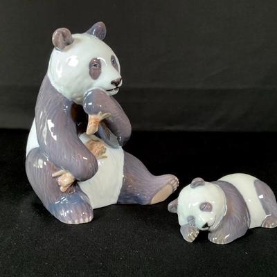 Royal Copenhagen Porcelain Pandas
