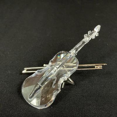 Swarovski Crystal Violin - Retired 