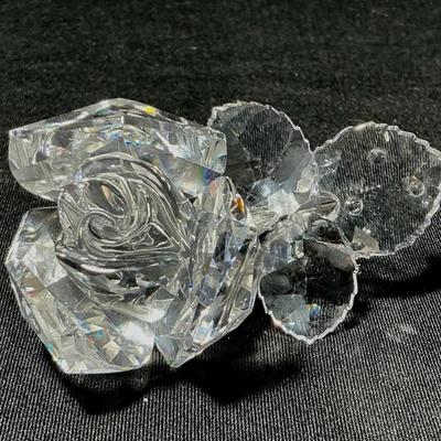 Swarovski Crystal “In The Secret Garden” Rose II