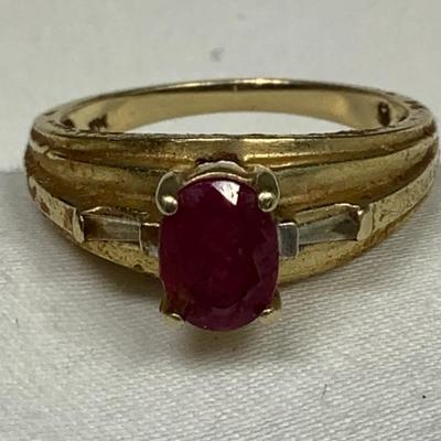 14k Ruby Ring