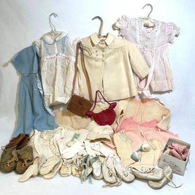 Vintage Baby Clothes, Shoes And Accessories, 25+pcs