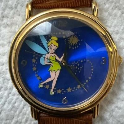 Marc Davis Walt Disney Tinkerbell Watch, No 3870/5000, Circa 1995 In Box, COA