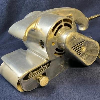 Craftsman Sears “American” Chrome Model 11-00 4 Inch Belt Sander 