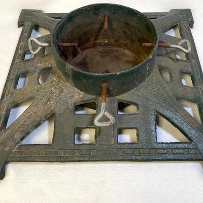 Vintage Cast Iron Christmas Tree Stand