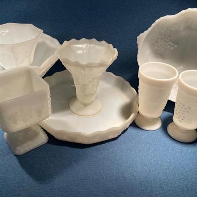 Transparent Milk Glass