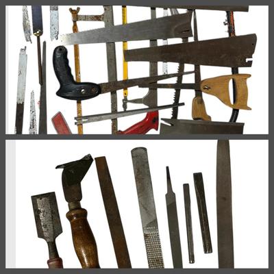 Saws, Saw Blades, Chisels, Files