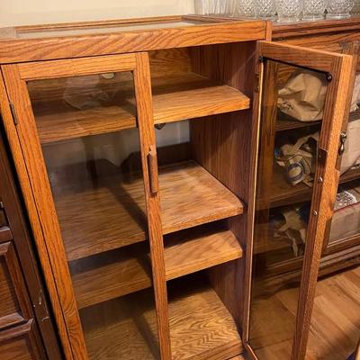 Glass Stereo Cabinet 