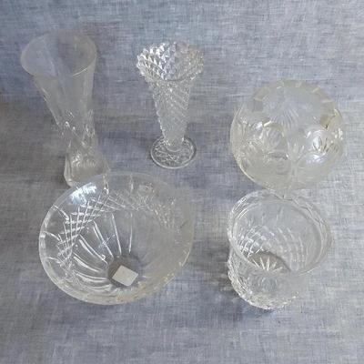 Crystal Vase Collection 